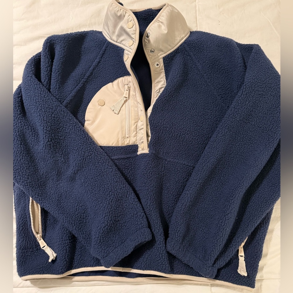 Free People Movement Hit The Slopes Colorblock Pullover